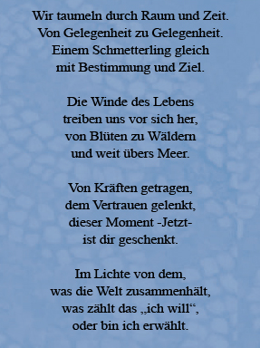 Gedicht April 2013