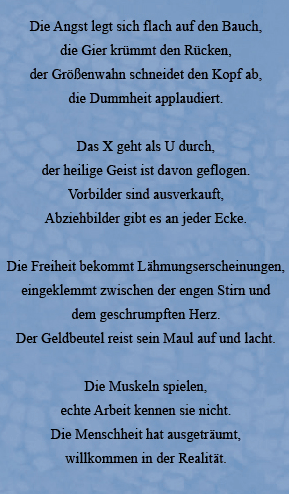 Gedicht April 2013
