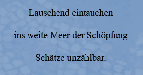 Gedicht Juli 2020